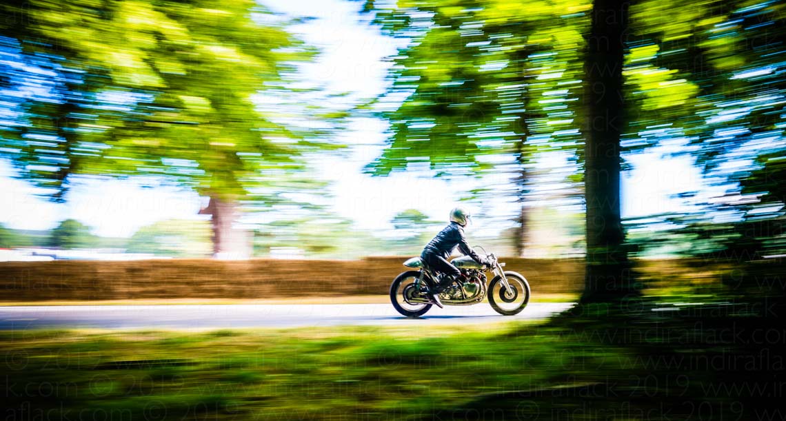 Goodwood Festival of Speed motorbikes taken by Indira Flack Photography