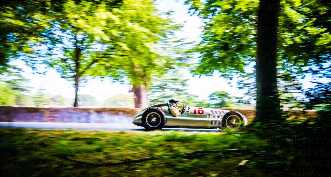 Mercedes-Benz W165 Goodwood Festival of Speed captured by Indira Flack Photography